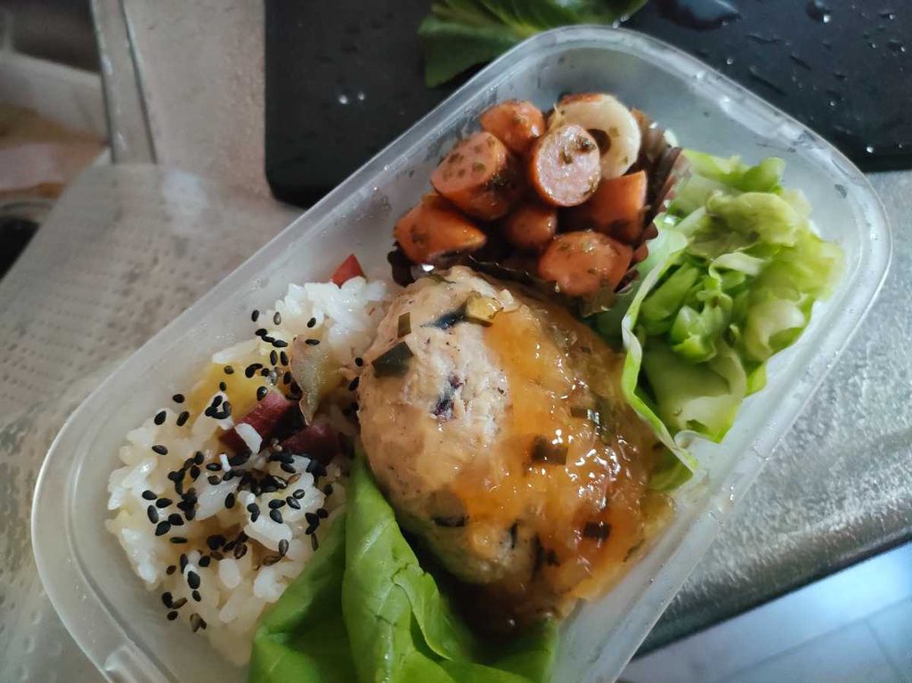 ツクリオの残り物で作ったお弁当